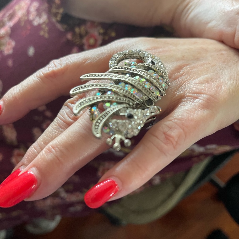 💍💎SEAHORSE STRETCH RING - Picture 3 of 6